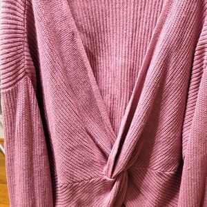 Pink sweater, REVERSIBLE
